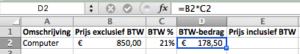 Z Berekenen Je De Btw In Excel Lees Nu X Cel